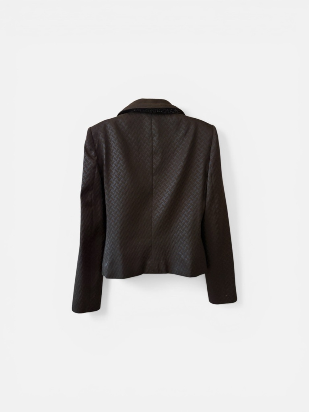 Armani Collezioni Women's Tailored Blazer with Braided Trim - Picture 4 of 7